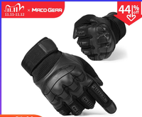 Touch Screen Hard Knuckle Tactical Gloves PU Leather Army Military Combat Airsoft Outdoor Sport Cycling Paintball Hunting Swat