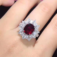 precious beautiful wedding gemstone jewelry 18k gold 4.04ct natural unheated pigeon blood red ruby ring
