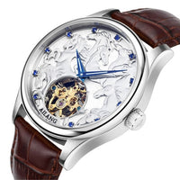 AILANG top luxury Swiss watch gear AAAAA quality Tourbillon wrist watch waterproof diver watch men's gold bracelet self-winding