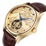 AILANG top luxury Swiss watch gear AAAAA quality Tourbillon wrist watch waterproof diver watch men's gold bracelet self-winding