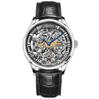 Swiss Luxury AGELOCER Automatic Skeleton Mens Watches Top Brand Fashion 316L Steel Relojes Hombre Clock Mechanical Watches mens