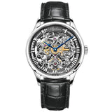Swiss Luxury AGELOCER Automatic Skeleton Mens Watches Top Brand Fashion 316L Steel Relojes Hombre Clock Mechanical Watches mens