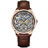 Swiss Luxury AGELOCER Automatic Skeleton Mens Watches Top Brand Fashion 316L Steel Relojes Hombre Clock Mechanical Watches mens