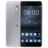 Original Nokia 6 Dual SIM Android Smartphone 4GB RAM 64GB ROM Octa Core Fingerprint 5.5" 1080P 16MP 4G LTE Unlocked Mobile Phone