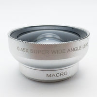 Universal 2 in 1 0.45X Super Wide Angle 12.5X Super Macro Lens HD Camera   Mobile Phone Lenses for iPhone Smartphone Accessories