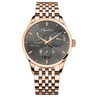 Agelocer Design Swiss Brand Luxury Men Watches Automatic Watch Men Stainless Steel Waterproof Business Mechanical Wristwatch