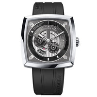 2019 New Swiss Brand AGELOCER Big Sport Watch Men Luminous Analog Automatic Watches Top Black Watch relogio masculino 5601A1