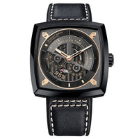 2019 New Swiss Brand AGELOCER Big Sport Watch Men Luminous Analog Automatic Watches Top Black Watch relogio masculino 5601A1