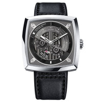 2019 New Swiss Brand AGELOCER Big Sport Watch Men Luminous Analog Automatic Watches Top Black Watch relogio masculino 5601A1