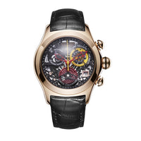 2020 Reef Tiger/RT Women Fashion Watches Swiss Ronda Movement Skeleton Watches Rose Gold Watches Date RGA7181