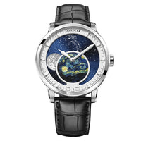 AGELOCER 2020 Swiss New Luxury Moon phase Mens Watches with Sapphire Crystal Power Reserve Automatic Watch Men Relogio Masculino