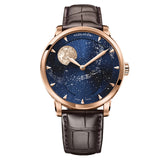 AGELOCER 2020 Swiss New Luxury Moon phase Mens Watches with Sapphire Crystal Power Reserve Automatic Watch Men Relogio Masculino
