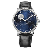 AGELOCER 2020 Swiss New Luxury Moon phase Mens Watches with Sapphire Crystal Power Reserve Automatic Watch Men Relogio Masculino