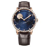 AGELOCER 2020 Swiss New Luxury Moon phase Mens Watches with Sapphire Crystal Power Reserve Automatic Watch Men Relogio Masculino