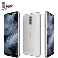 Nokia 6.1 Plus Nokia X6 Android 4G Mobile Phone 5.8" FHD+ 4GB 64GB Snapdragon 636 Octa Core Fingerprint Unlocked Smartphone
