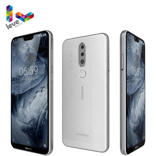 Nokia 6.1 Plus Nokia X6 Android 4G Mobile Phone 5.8" FHD+ 4GB 64GB Snapdragon 636 Octa Core Fingerprint Unlocked Smartphone