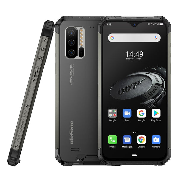 Ulefone Armor 7E Global Version Rugged Phone Helio P90 128G 48MP Camera Smartphone 2.4G/5G WiFi Waterproof IP68 Android 10.0 NFC