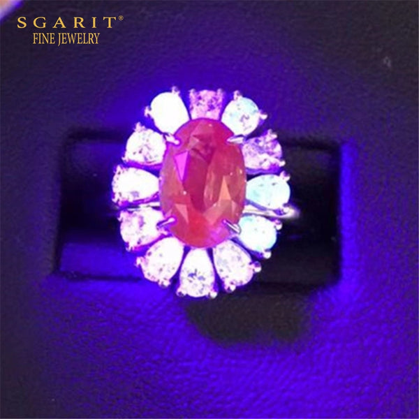 Precious Women Wedding Jewelry Color Change Gemstone Ring Natural Alexandrite Ring 18k gold