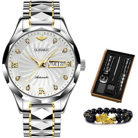 Swiss Brand OUPINKE Luxury Men Watches Automatic Watch Mens Tungsten Steel Waterproof 5ATM Business Mechanical Wristwatch 3169