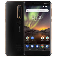 Nokia 6.1 TA1050 Single SIM 4G Android SmartPhone 3GB 32GB Snapdragon 630 Octa core 5.5" 16MP 8MP Unlocked Mobile Phone