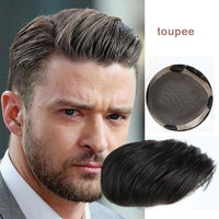 WEILAI toupee Head usage bald Alopecia Advanced knitting technology Dyeable Men's Wig  3 models Custom product