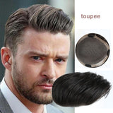WEILAI toupee Head usage bald Alopecia Advanced knitting technology Dyeable Men's Wig  3 models Custom product
