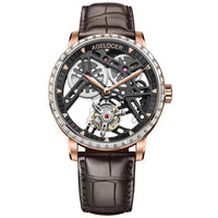 Tourbillon AGELOCER Men watches Swiss top brand luxury real Tourbillon clock men Sapphire mechanical watch Relogio Masculino
