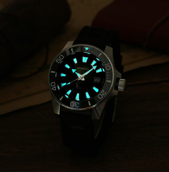 2020 Hot Sale Goffel's New Diving Watch Rower Swiss Luminous Automatic Mechanical Movement 500m Waterproof And Can Be Labeled