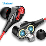 Moving Coil Iron 3.5mm Universal In-Ear Wired Earphone HiFi Stereo Music Headset With Mic For Xiaomi Huawei Samsung OPPO