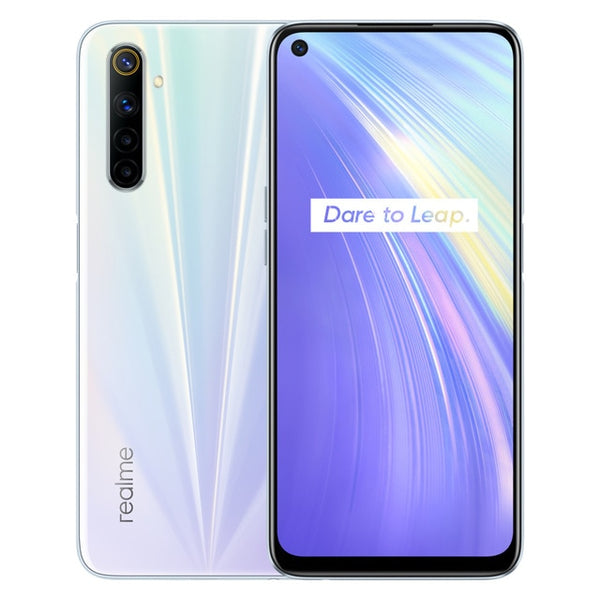 [Official Spanish guarantee version] Realme 6 4 + 64gb, 4 + 128gb, 8 + 128gb Octa Core Smartphone, four cameras, side fingerprint reader