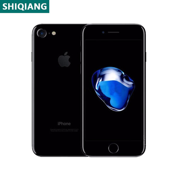 Used Unlocked Original iPhone 7 Cell Phones 4.7inch Fingerprint Smartphones 2+32/128/256GB 7+12MP 1SIM Card Mobile Phone