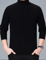 Autumn Winter Men's New Warm Business Casual Plus Size Long Sleeved Sweater Casaco Masculino Erkek Giyim Wool Oversized Clothing