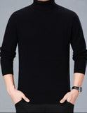 Autumn Winter Men's New Warm Business Casual Plus Size Long Sleeved Sweater Casaco Masculino Erkek Giyim Wool Oversized Clothing