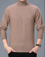 Autumn Winter Men's New Warm Business Casual Plus Size Long Sleeved Sweater Casaco Masculino Erkek Giyim Wool Oversized Clothing