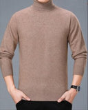 Autumn Winter Men's New Warm Business Casual Plus Size Long Sleeved Sweater Casaco Masculino Erkek Giyim Wool Oversized Clothing