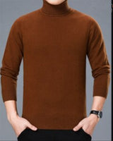 Autumn Winter Men's New Warm Business Casual Plus Size Long Sleeved Sweater Casaco Masculino Erkek Giyim Wool Oversized Clothing