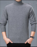 Autumn Winter Men's New Warm Business Casual Plus Size Long Sleeved Sweater Casaco Masculino Erkek Giyim Wool Oversized Clothing
