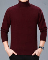 Autumn Winter Men's New Warm Business Casual Plus Size Long Sleeved Sweater Casaco Masculino Erkek Giyim Wool Oversized Clothing