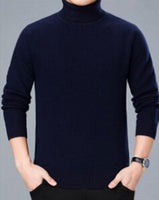 Autumn Winter Men's New Warm Business Casual Plus Size Long Sleeved Sweater Casaco Masculino Erkek Giyim Wool Oversized Clothing