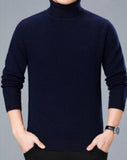 Autumn Winter Men's New Warm Business Casual Plus Size Long Sleeved Sweater Casaco Masculino Erkek Giyim Wool Oversized Clothing