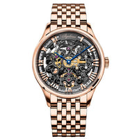 Swiss Luxury AGELOCER Automatic Skeleton Mens Watches Top Brand Fashion 316L Steel Relojes Hombre Clock Mechanical Watches mens