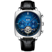 swiss watch mechanical automatic chronograph Square Large Dial Watch Hollow Waterproof 2020 New mens fashion watches luxury