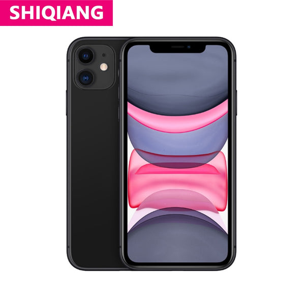Used Original Apple iPhone 11 Unlocked Smartphones Dual-camera 64/128/256GB ROM IOS 4G LTE  6.1''A13 Fingerprint Telephone