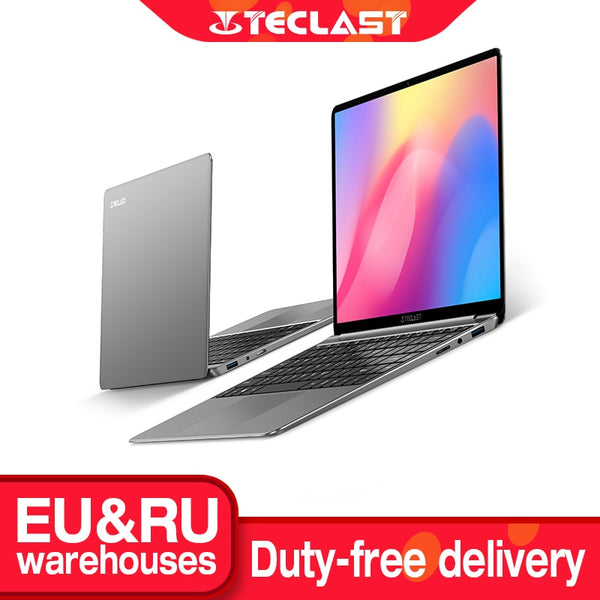 Newest Teclast F7S 14.1" Laptop 1920x1080 IPS Notebook 8GB RAM 128GB ROM Laptops Windows 10 Intel Apollo Lake Dual Wifi Computer
