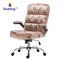 Yamasoro High Back Home Office Chair Fabric Computer Desk Chair Adjustable Hight with Movable Armrest