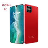 Global i12 Plus 6.7Inch Smartphone Android 10.0 Snapdragon855 Network Octa Core 8GB RAM 256GB ROM 5600mAh 4G5G Mobile Phone Case