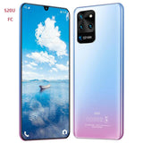 7.5Inch Galay S20U Network Snapdragon855 Smartphone 4 Camera 8GB RAM 256GB ROM Octa Core Global Version Handset Phone Case