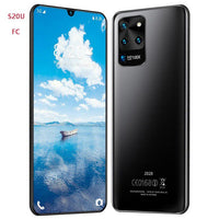 7.5Inch Galay S20U Network Snapdragon855 Smartphone 4 Camera 8GB RAM 256GB ROM Octa Core Global Version Handset Phone Case