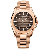 AGELOCER Swiss Men Automatic Self Wind Mechanical Watch Saphire Stainless Steel Simple Business Blue Rose Gold Green Date Watch