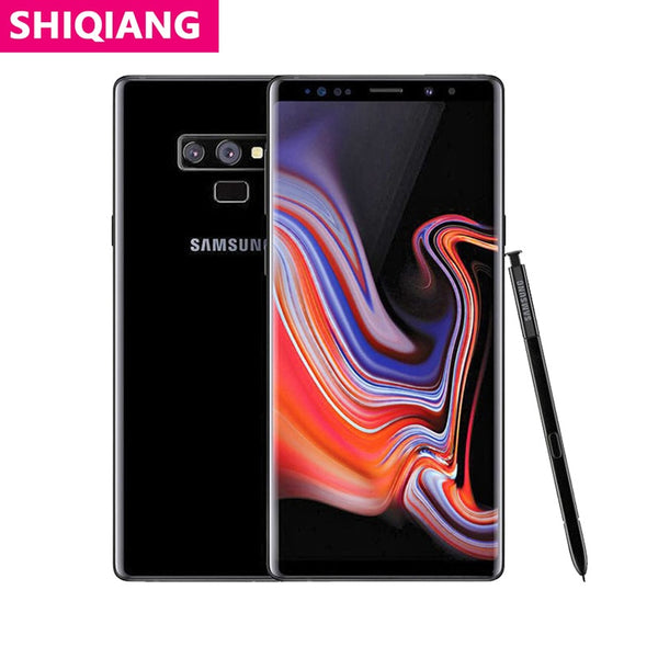 Used Samsung Galaxy Note 9 Original Unlocked LTE Mobile Phone 6+128GB Octa Core 6.4" Dual 12MP NFC Snapdragon 845 Smartphones